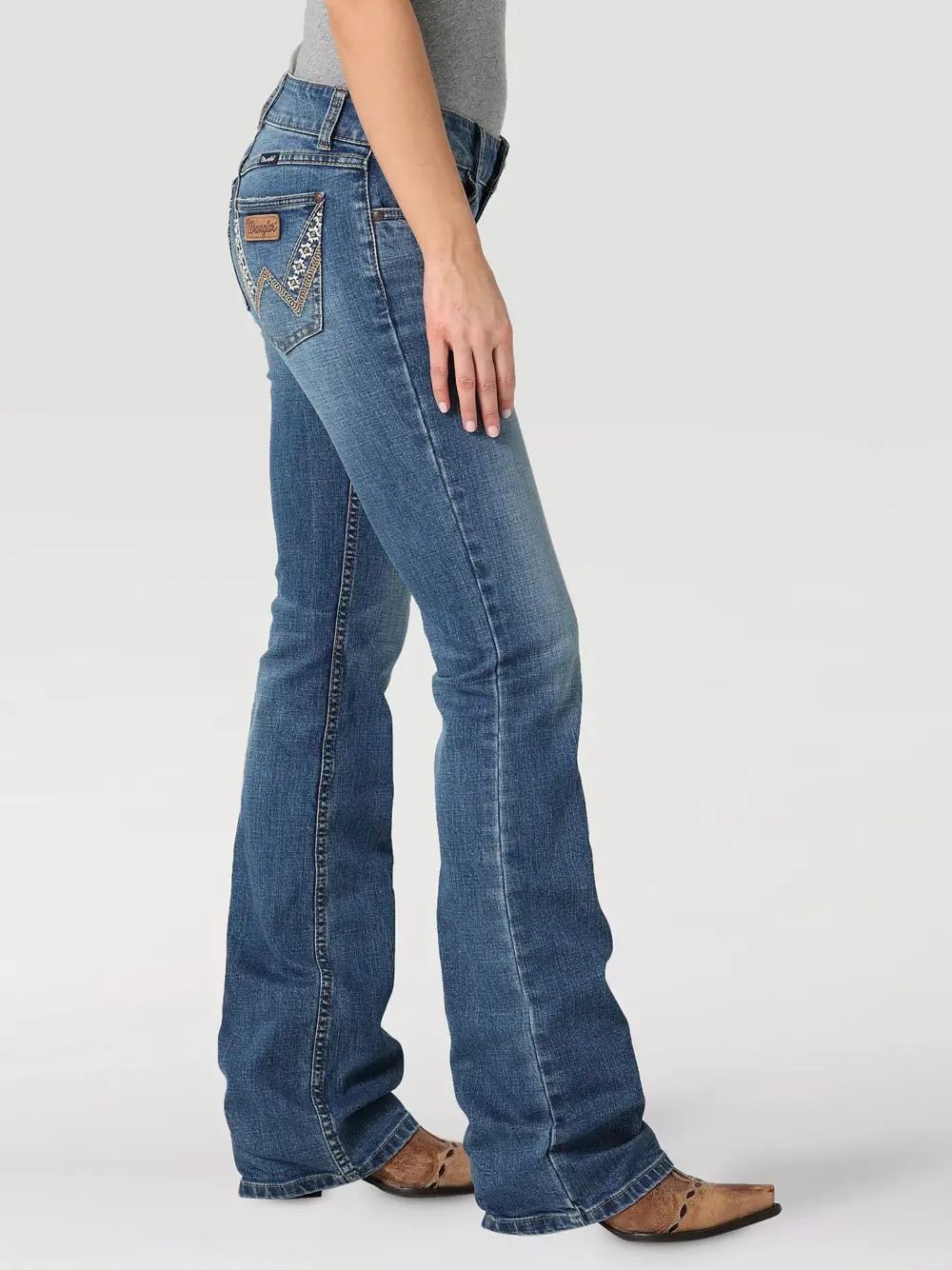 Wrangler Women's Sadie Low Cut Jean - Side