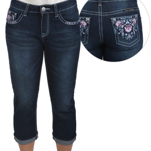 Pure Western Ladies Leah Capri Jeans