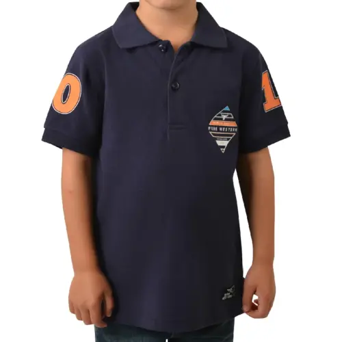 Pure Western Boys Richardson SS Polo - Front