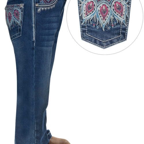 Pure Western Girls Belle Boot Cut Jeans