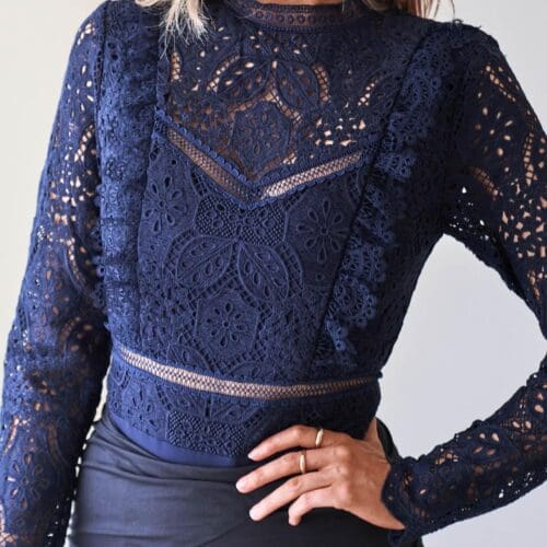 Twosisters Ocie Bodysuit - Navy Front