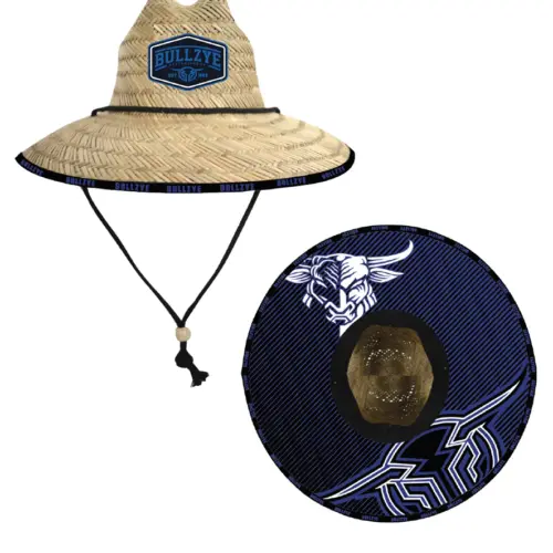 Bullzye Blazin Wide Brim Hat - Royal Blue