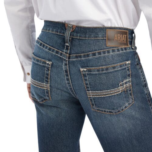 Ariat Men's M5 Straight Leg Duranzo Duval Jean - Pockets