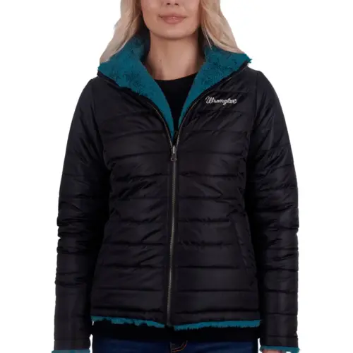 Wrangler Women's Montana Reversible Jacket - Front