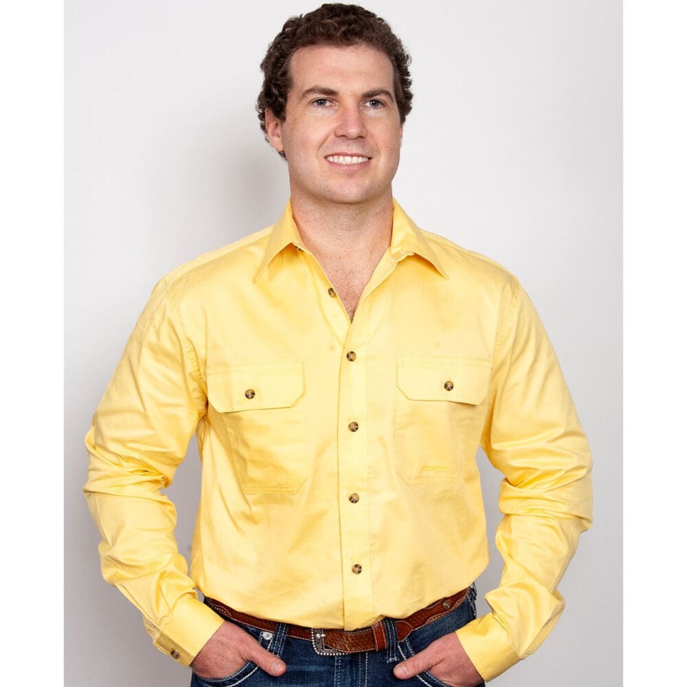 just country work shirts EVAN - Butter