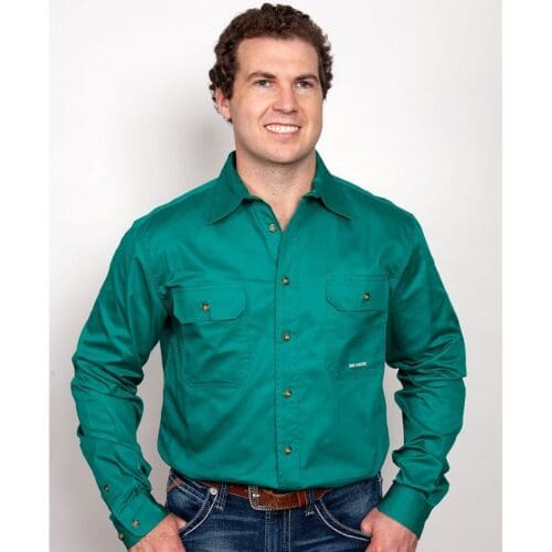 just country work shirts EVAN - Dk Green