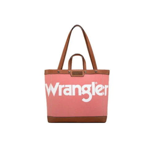 Wrangler Canvas Iconic Logo Tote - Pink